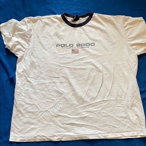 2000 polo shirt white